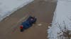 Wisconsin dad falls on icy driveway, daughter offers adorable advice: Video