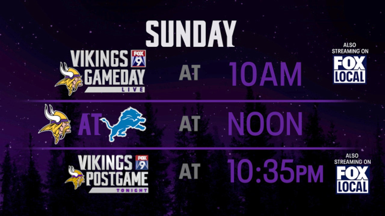 Vikings shop game sunday