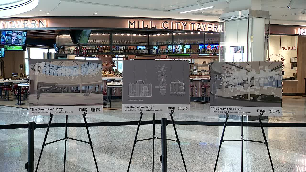 Minneapolis-St. Paul Airport debuts design for new art