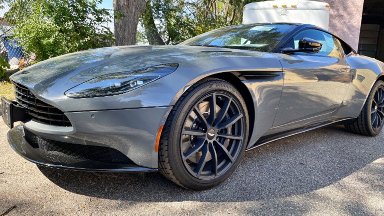 Photos: Brand-new $277K Aston Martin up for auction by Minnesota IRS