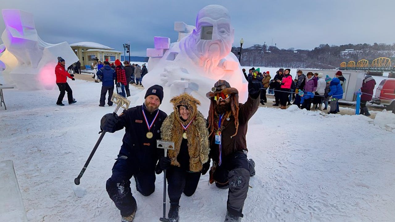 Stillwater S World Snow Sculpting Competition Returns For 2024 FOX 9   Snowsculpot 