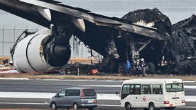 Tokyo runway crash: Investigators looking into air traffic communication