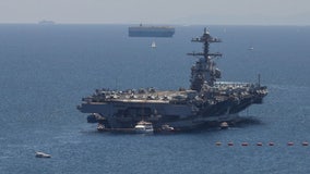 USS Gerald R. Ford aircraft carrier returns home after deployment in Israel