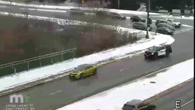 Video: Police chase on Hwy 212 ends after crash in Eden Prairie