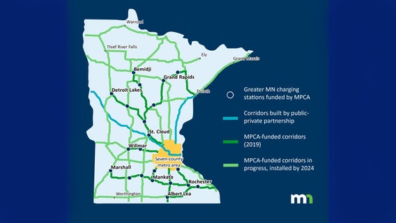 Minnesota's EV charging stations increasing as part of VW settlement investments