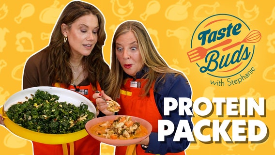 Taste Buds: Protein Packed Soup and Salad with Stephanie Meyer