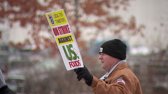 Minnesota US Foods workers picketing, restaurant deliveries delayed