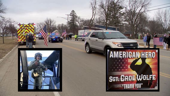 Mankato remembers fallen soldier Sgt. Cade Wolfe