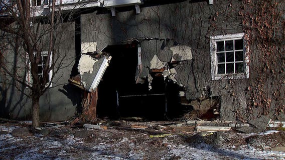 Teens driving stolen vehicle crash into garage near Lake Minnetonka