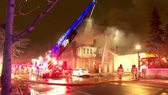 Neighbors help rescue resident from massive St. Paul fire