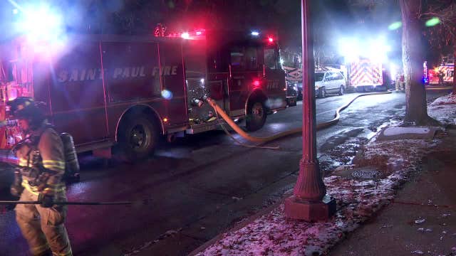 St. Paul house fire: Adult, 6 children in critical condition