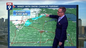 Minnesota weather: Record warmth on Monday, chances of snow on Tuesday?