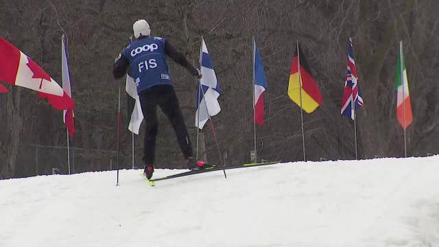 Snow arrives for Loppet Cup in Minneapolis after mild winter season