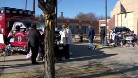 Dozens visit on last day for first responder memorial outside Burnsville City Hall