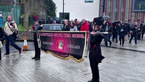 Lakeville South marching band performs for thousands on St. Patrick’s Day in Ireland