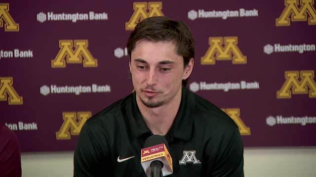 Max Brosmer talks transition to Gophers: 'It's new pressure'