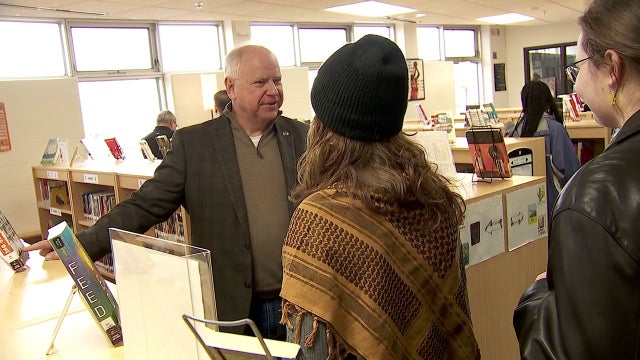 Gov. Walz backs legislation to stop book bans