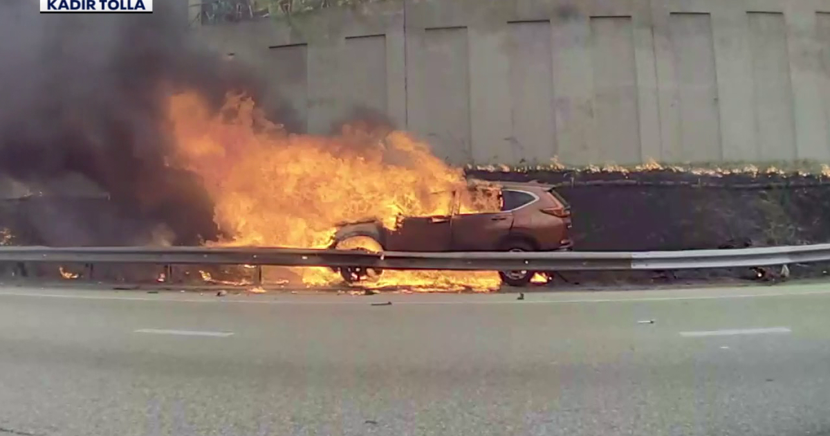 Good Samaritan helps pull driver from fiery crash on I-94 | FOX 9 ...