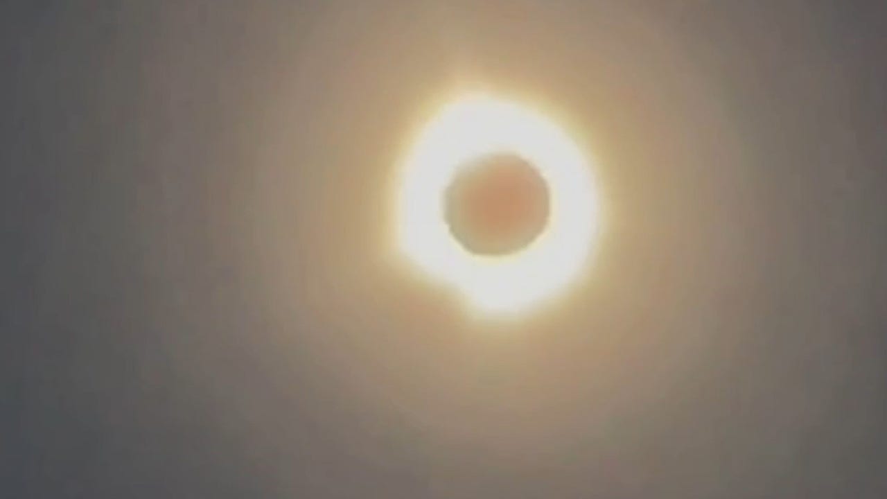 Cody Matz travels to Indianapolis for solar eclipse: Video