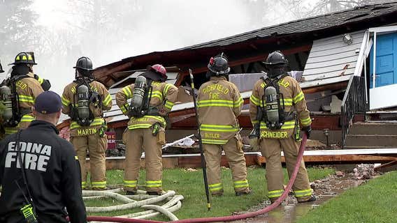 Richfield house demolished after fire, explosion