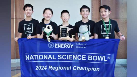 Minnetonka Middle School East headed to National Science Bowl finals