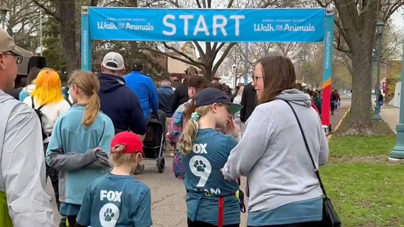 Join FOX 9 at the Animal Humane Society's Walk for Animals