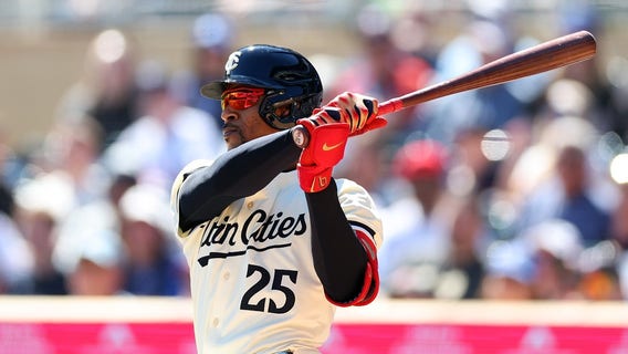 Twins CF Byron Buxton in Home Run Derby Monday night