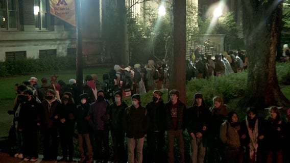 Pro-Palestinian protest at Univ. of Minnesota: Dispersal order given