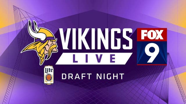 Live NFL Draft updates: Vikings Draft Party stream