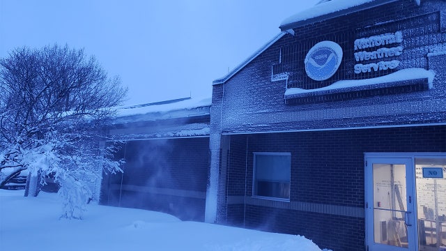 700 feet separates a dusting and a foot of snow in southeast Minnesota
