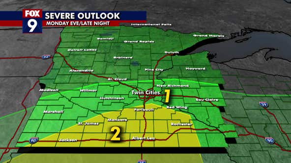 Minnesota weather: Warm, humid Monday as we enter active 48 hours