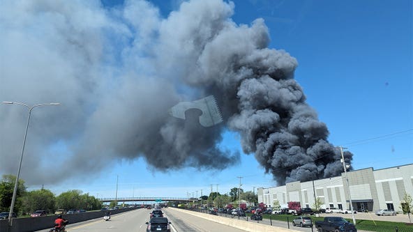 Large fire burns in Newport, Minn., destroying business building