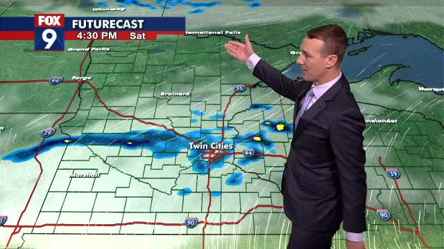 Minnesota weather: Scattered showers later on Saturday