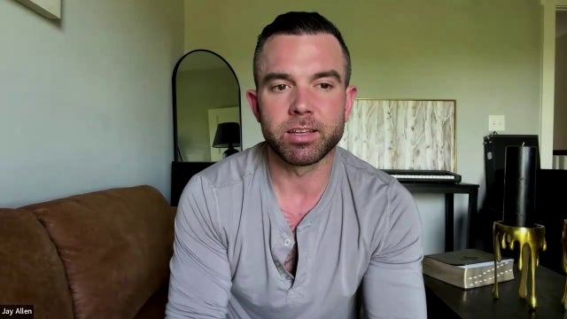 Country artist Jay Allen performing at Alzheimer’s Purple Gala