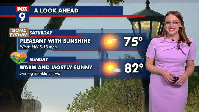 Minnesota weather: Beautiful Mother's Day weekend