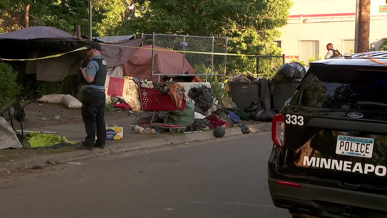 Man shot another stabbed at Minneapolis homeless encampment