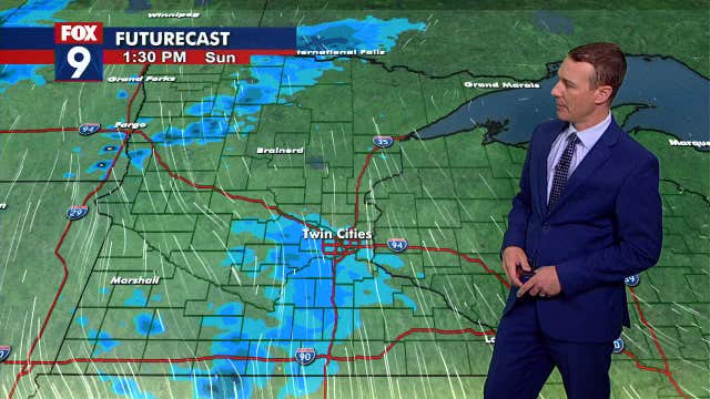 Minnesota weather: Showers and storms to close the weekend
