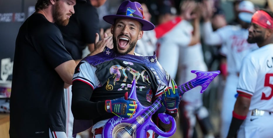 Twins add Prince theme to latest home run celebration | FOX 9