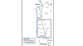 Highway 169 closure, delays expected beginning July 8