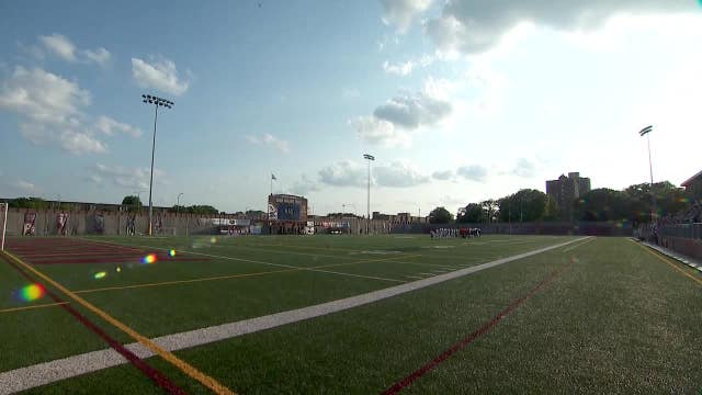 Minneapolis City Soccer Club fans wear denim for 'Gene Party'