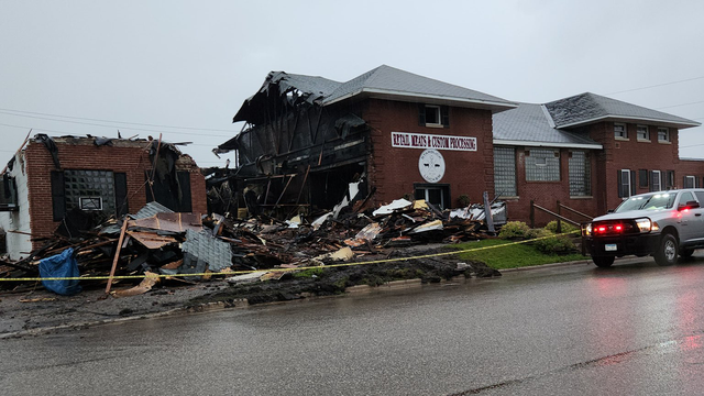West-central MN meat processing business damaged in fire