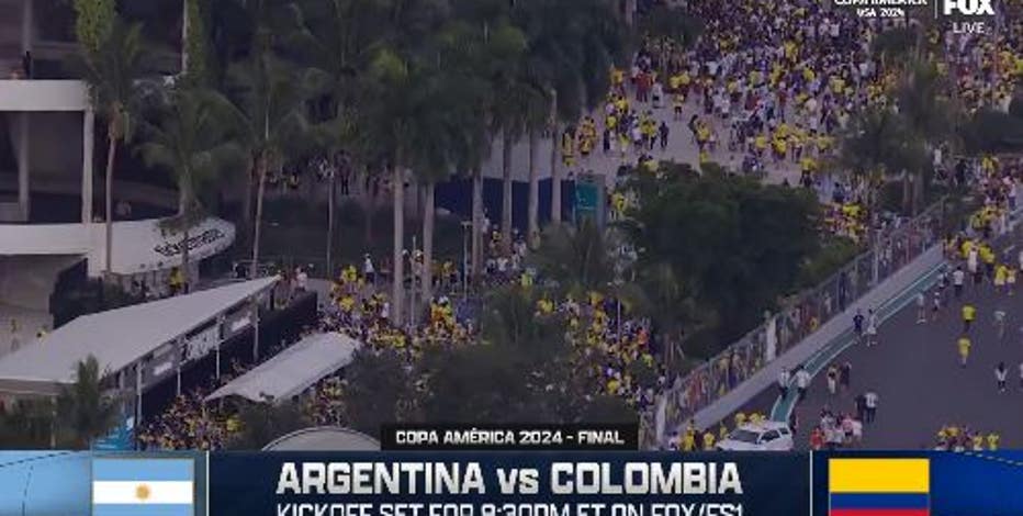 Copa America Final delayed after fans rush gates