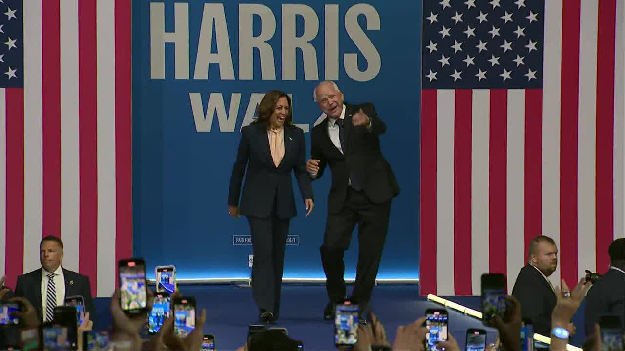 Harris, Walz holding campaign event in Detroit: How to watch