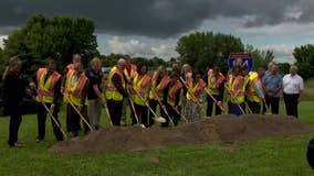 Groundbreaking takes place for large I-94 construction project from Albertville to Monticello