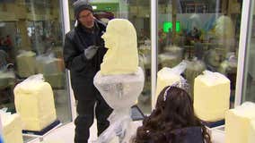 Local butter sculptor prepares for Minnesota State Fair