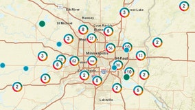 Xcel Energy power outages reported due to storms on Monday