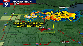 Minnesota weather: Severe thunderstorms Saturday night