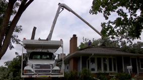 2 rounds of storms cause heavy damage in south Metro