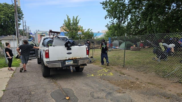 City evicts Minneapolis encampment after neighbors attempt to clear tents