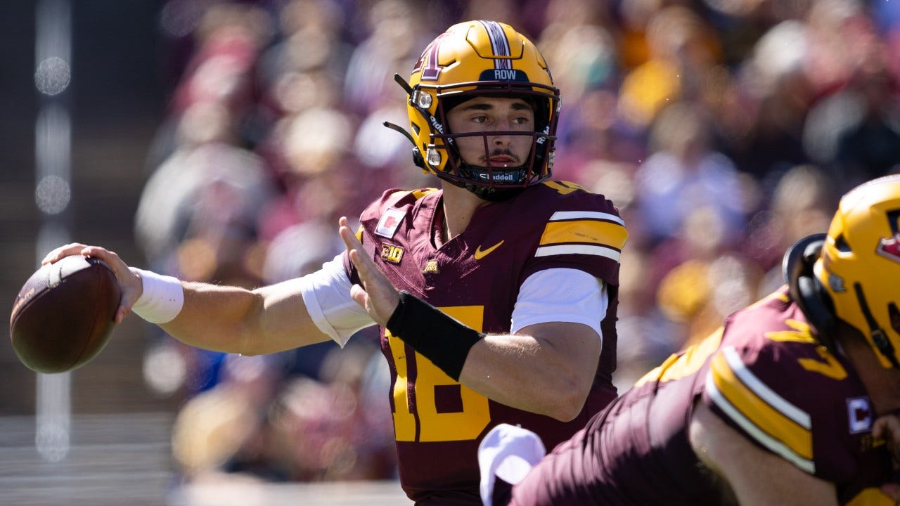 Gophers Football Has Taken Max Brosmer And His Parents For A Wild Ride, With Camp Randall Next Max Brosmer's 271 yards, 2 TDs lead Gophers to 48-0 win over Rhode